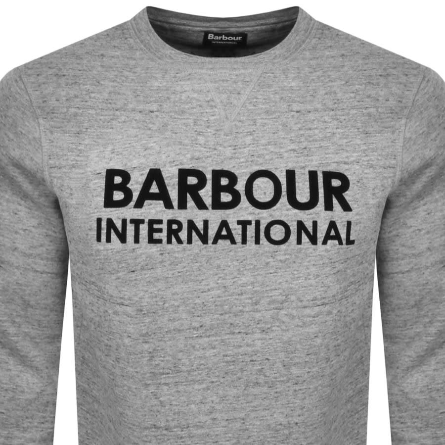 Alternative Image for ProductBarbour International Sub Nep Sweatshirt Grey2